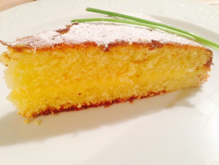 Citrónový koláč s citrónovým krémom